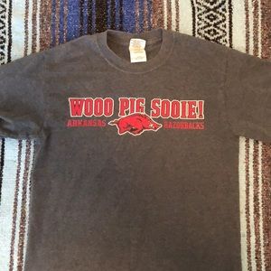 Classic Arkansas Razorbacks Mens tee shirt